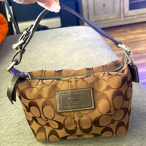 Brown Classic Coach clutch
